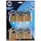 L&b Padlock Keyed Alike Brass Six 20mm