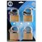 L&b Padlock Keyed Alike Brass Quad 30mm