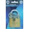 L&b Padlock Double Link Standard Brass 50mm