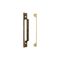 L&b Ironmongery Rebate Kit Brass Blister Long