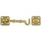 Cabin Hook Brass Plated 100mm (1)