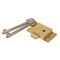 Cupboard Lock Brass Plated 64mm (1)