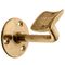 Hand Rail Bracket Brass Cranked (1)