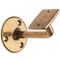 Hand Rail Bracket Brass Flat Cranked (1)
