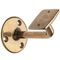 Hand Rail Bracket Chrome Flat Cranked (1)