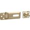 Hasp & Staple Brass Plated 150mm (1)