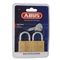 L&b Padlock Abus 40mm 2 Pack Keyed Alike Blister