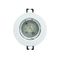 Globe Gu10 Led Downlight 5w Cool/w White Flange 3000h Eo21