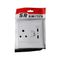 Switch Socket Pvc 4x4 Single With 2xusb (swzsss-usb)