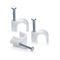 Cable Clips Pvc Round 4mm Box 100