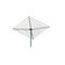 Wash Line Rotary Windy 30mt Painted 87617