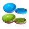 Baby Feeding Bowl & Lid 6 Pack Pastel Jko026-va