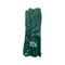Gloves Pvc Coat Green Textured H/d Open Cuff 40cm G088