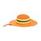 Hat Bush Hat Lime Reflective Tape Orange H014