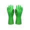 Gloves Pvc Reinforced Hi-vis Green Elbow 35cm G095