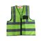 Vest Reflective Flu Lime Meduim Zip/pocket Y-m