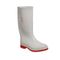 Gumboot Duralight Wayne Knee/l Wht/red N/stc Size 10 F1030