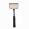 Hammer Mallet Rubber Steel Shaft 700gr White RIGGER