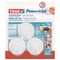 TESA Powerstrips Hooks Small Round 3 Hooks/ 4 Strips White (ip 6)