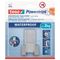 TESA Powerstrips Waterproof Razorholder Metal 1 Hook/ 2 Strips Stainless Steel