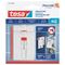 TESA Adhesive Nail Adjustable 4kg - Tiles 2 Hooks/ 6 Strips (ip 8)