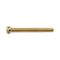 RUWAG Machine Screw Brass Cheese Head Slotted 5x20mm (5)