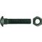 RUWAG Cup Square Bolt & Nut Black 10x90mm (344)
