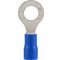 RUWAG Pre-ins Ring Terminal Blue 4mm (8)