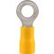 RUWAG Pre-ins Ring Terminal Yellow 4mm (8)