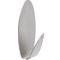 RUWAG Stick-on Stainless Steel Oval Hook Medium (3)
