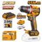 INGCO 20v Ps+ C/l B/l Drill 55nm 1x2.0 Ah B/c Kit Box