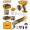 INGCO 20v Ps+ C/l Heat Gun & Multi Tool Incl