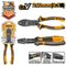 INGCO Plier Compound Combination 240mm Cr-v