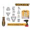 INGCO Heat Gun Acc 10pcs