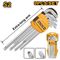 INGCO A/key 9pc Torx Xl T10-t50 Crv