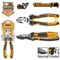 INGCO Plier Diag 180mm Hl Cr-v