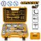 INGCO Socket Set 1/4+1/2 44pc Bmc