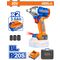 WADFOW 20v Ps+ C/l Imapct Wrench 480nm B/less 2 Bat Kit C