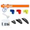 WADFOW Cable Manager Set 71pcs
