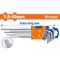 WADFOW A/key Hex X-long Set Cr-v 1.5mm-10mm 9pcs