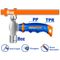 WADFOW Hammer Bp D/f 45cb F/g Hndl 220g