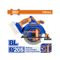 WADFOW 20v Ps+ C/l Circular Saw B/less 165mm + Ass