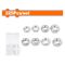 WADFOW Nut Hex Acc Set 3-10mm 225pcs