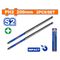 WADFOW S/driver Bit Mag Impact Set S2 Ph2 200mm 2pcs