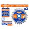 WADFOW Blade Tct Wood U/thin 24t 165mm 2pcs