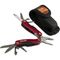 TORK CRAFT Multitool Red Mini With Nylon Pouch