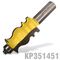 Face Mould Bit 1\' X 1 11/16\' Radius 1/8\' 1/2\' Shank