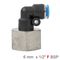 AIRCRAFT Pu Hose Fitting Elbow 6mm-1/2 F
