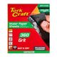 TORK CRAFT Water Paper 230 X 280mm 360 Grit Wet & Dry 50 Per Pack Std