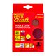 TORK CRAFT Sanding Disc 125mm No Hole 40 Grit 10/pack Hook And Loop